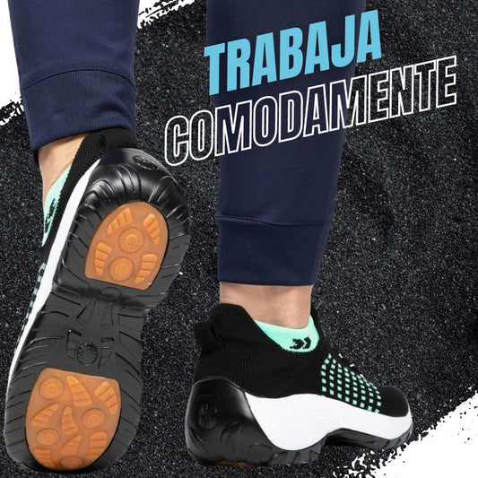 Foot Comfort - Zapatilla con amortiguación elástica